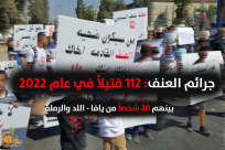 112 قتيلاً هم ضحايا العنف في عام 2022 بينهم 20 في يافا اللد والرملة